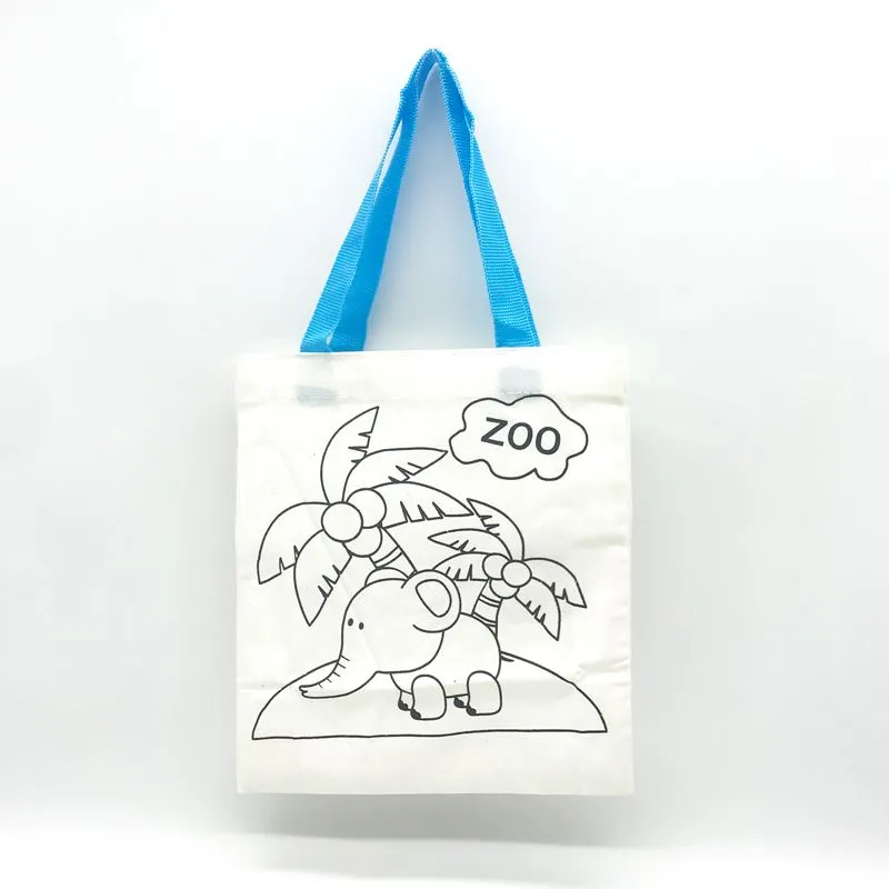 Lastele mõeldud lõuendikott maalimiseks või grafiti tegemiseks